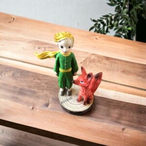 little Prince and Fox resin stand