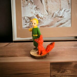 little Prince and Fox resin stand
