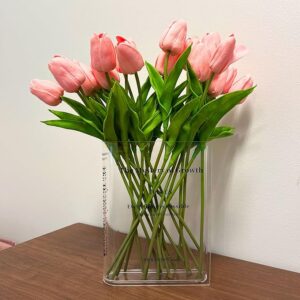 Acrylic Bookend Vase