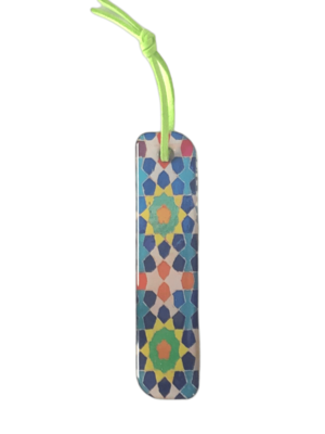 Persian Ceramic & Carpet Pattern Bookmark