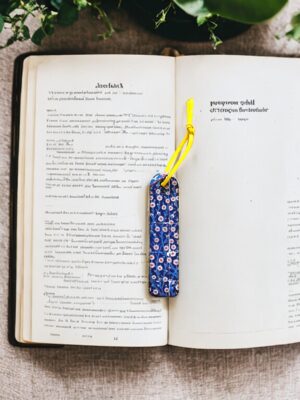 Persian Ceramic & Carpet Pattern Bookmark
