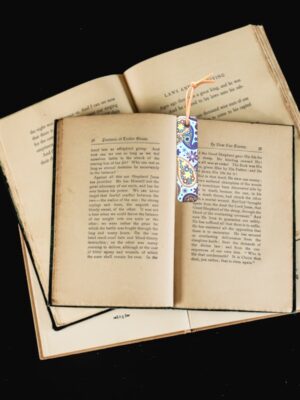 Persian Ceramic & Carpet Pattern Bookmark