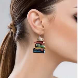 Book Tea lovers Earrings