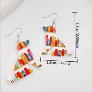 Book Dog lovers Earrings