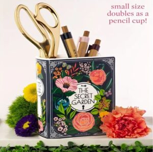 Ceramic Book-shaped Decorative Vase