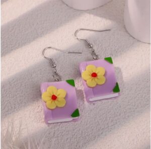 Bookish Earrings
