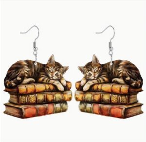 Bookish Earrings