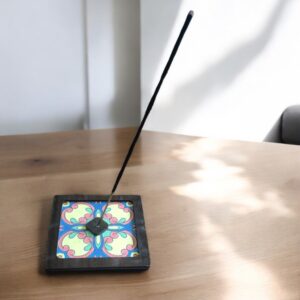 Tradition Printed Wooden Incense Holder