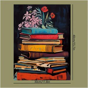 Vintage Library Poster