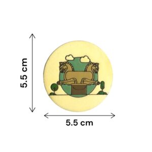 Wooden Achaemenid Empire Badge