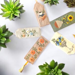 Handmade Embroidery Bookmark