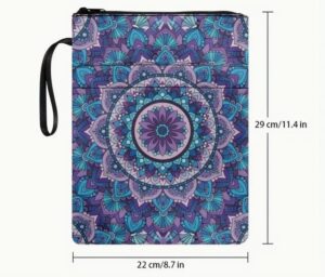 Boho Flower Book Sleeve