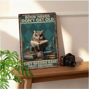 Book Nerds Don’t Get Old They Become Rare First Editions