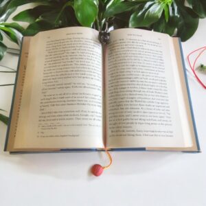 Handmade Playful Cat Clip Bookmark