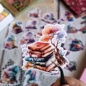 30 PCS The Vintage Books Waterproof