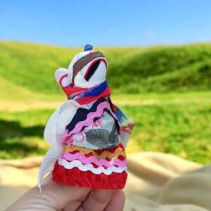 Bookmark of “Kormanji” doll