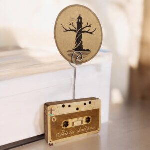 Cassette tape Note/Photo Stand - Image 2