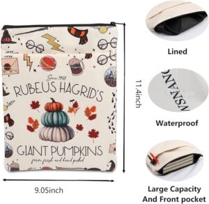HP Inspired Book Sleeve With Zipper