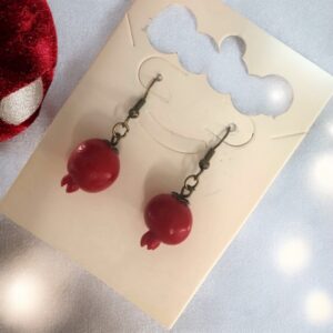 Pomegranate Earrings - Image 2