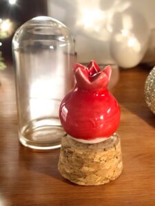 Ceramic Pomegranate Decor