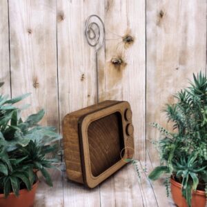 Old TV Note/Photo Stand