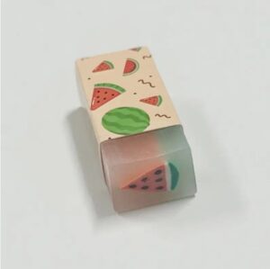 Watermelon Pencil Eraser - Image 2